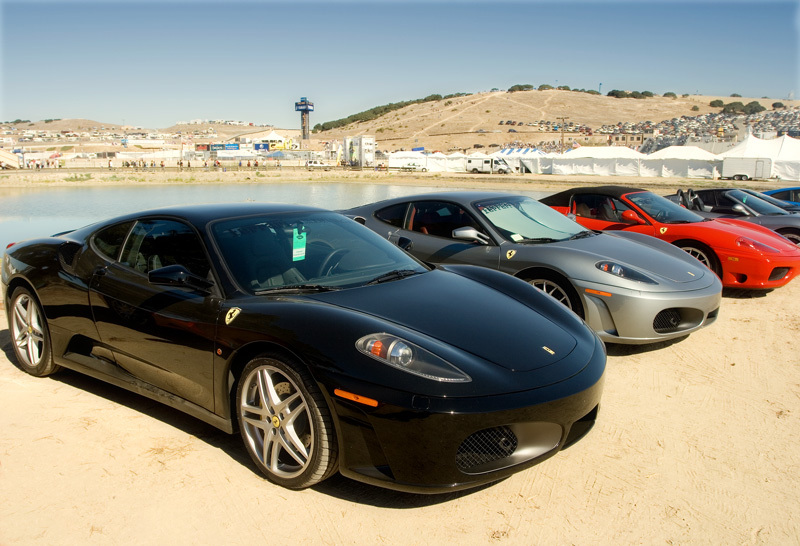 There were Ferrari's as far as the eye could see I've never seen so many in