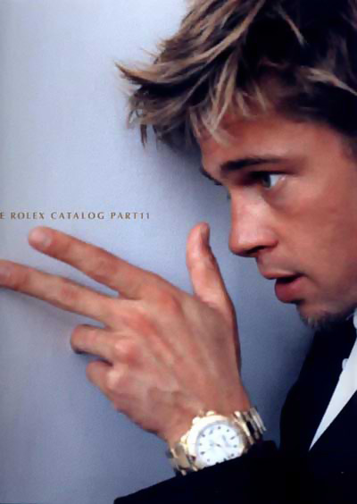 Can you imagine Brad Pitt ever doing commercials for a US jewelry store?